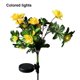 thumbnail image 4 of Moyic Luces solares impermeables del jardín para el ahorro de energía solar de la lámpara LED de la azalea de las flores del césped y de Decoración Amarillo linternas, 4 of 6