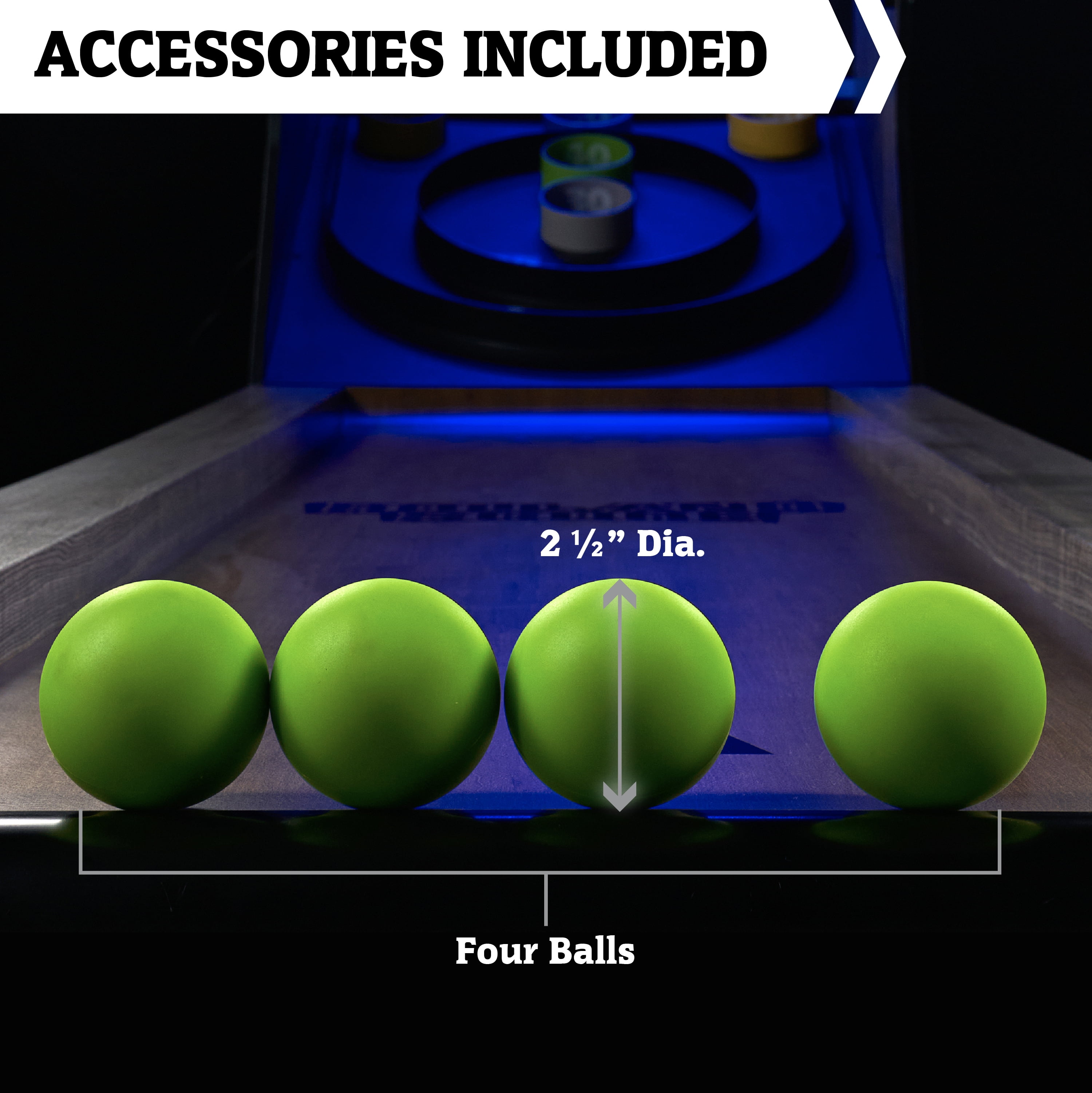 9 ft. Roll and Score Game with LED Lights and Electronic Scorer, Gray by Hall of Games