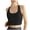 Black, variant on Kukoosong Sports Bras for Women Fashion Women's Sports Bra Fitness Running Shockproof Yoga Tank Top No Steel Ring Sports Bra, Sizes XXL