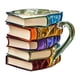 thumbnail image 3 of Taza de libro pintado, taza de café, decoración del hogar, de café creativa de resina para bibliotecarios, lectores, escritores, bibliófilos, amantes Estilo A, 3 of 8