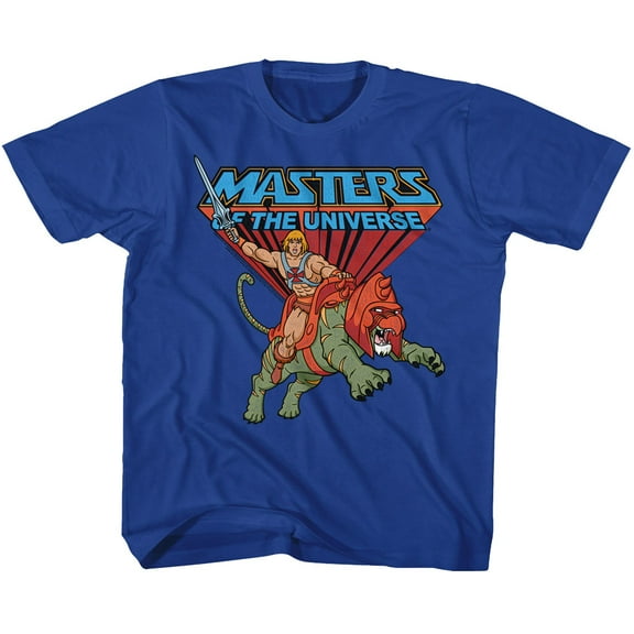 Masters of the Universe Ride Into Battle Royal Toddler T-Shirt