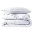 thumbnail image 3 of Bare Home Flannel Duvet Cover Set - 100% Flannel Cotton - Double Brushed - Twin/Twin XL, White, 3 of 10