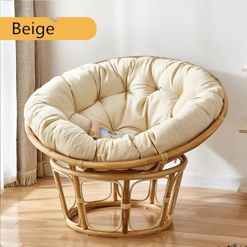 Cojín grueso de columpio para silla de huevo, cesta colgante, almohadilla de asiento para casa, jardín, interior, balcón, mecedora, cojín (sin hamaca) Fivean unisex