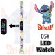 thumbnail image 3 of Relojes digitales Stitch Sonic con figuras de anime, LED luminosos, táctiles, impermeables, relojes deportivos electrónicos, regalos de cumpleaños para niños, juguetes, 3 of 5