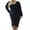 Black, variant on Flower Women Dresses Womens Sequin Dress Plus Size V Neck Party Cocktail Dresses Bodycon Wedding Evening Clubwear Athletic Dress S-267 Red-A 4XL