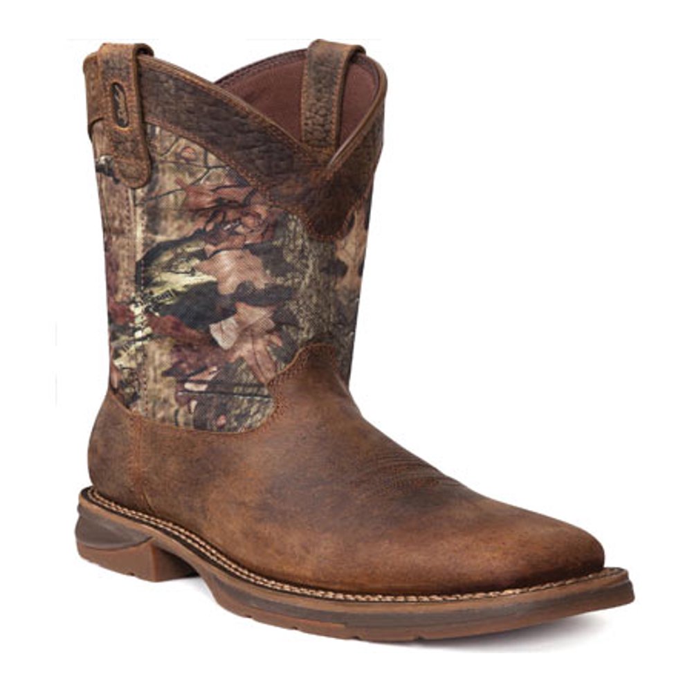 Durango Durango Work Boots Mens Rebel Square Toe Leather Nicotine