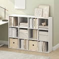 thumbnail image 2 of Furinno PELLI 12-Cube Storage Bookshelf for Living Room Bedroom White, 2 of 5