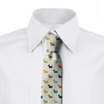 thumbnail image 2 of Necktie, Scottish Terrier, Dress Tie, 3.7", Green Yellow, by Ambesonne, 2 of 3