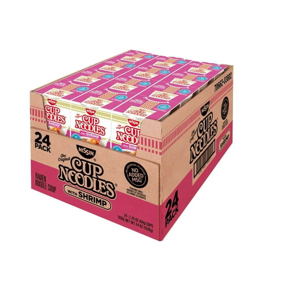 Product of Nissin Cup Noodles with Shrimp, 24 pk./2.25 oz.
