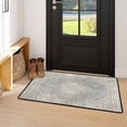 thumbnail image 6 of Washable Vintage Kitchen Mat 31"x20" Non Slip Soft Plush Low Profile Kitchen Rug, Distressed Medallion Oriental Style Sink Mat for Laundry Room Bedroom Office, 6 of 6