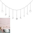 thumbnail image 2 of Fase Lunar Colgante De Pared Luna Guirnalda Decoración Boho Decoración Del Hogar Plata YONGSHENG, 2 of 5