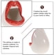 thumbnail image 5 of 1pc cenicero de cerámica creativa big bouth cenicero cenicero decoración de ceniceros bandeja de cenizas decoraciones del hogar (rojo), 5 of 5