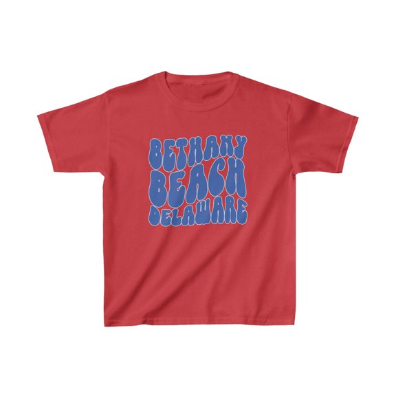 Bethany Beach Delaware Kids Shirt Gifts Boys Girls Youth Tee Tshirt