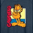 thumbnail image 3 of Garfield - Pixel Square - Women's Lightweight French Terry Long Sleeve Shirt, 3 of 5