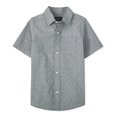 thumbnail image 1 of The Children s Place Chemise à Manches Courtes en Coton pour Garçons, Flèche Bleue, Grand 10 12, 1 of 2