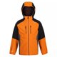 thumbnail image 1 of Regatta - Chaqueta Impermeable Hydrate VII para Niños/Niñas (Arce de Otoño, Negro) Regatta UTRG8217_autumnmapleblack, 1 of 2