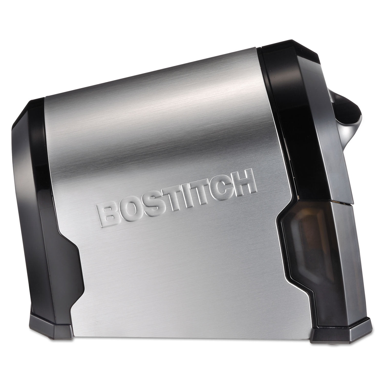 Stanley Bostitch Super Pro Glow Commercial Electric Pencil Sharpener, Ac-powered, 6.13" X 10.63" X 9", Black/silver