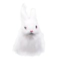 thumbnail image 2 of Conejo Peluches Peluche Peluche Animales Bebé Niños Juguete Blanco, 2 of 9