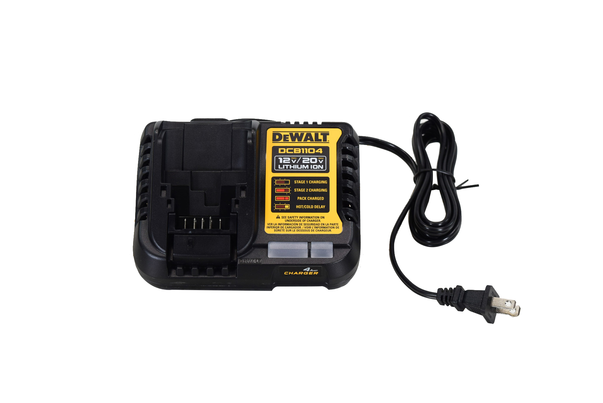 DEWALT DCF911P2 20V MAX* 1/2 in. Cordless Impact Wrench with Hog Ring Anvil  Kit