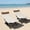 Beige, variant on WTVIDAS Oversized Backpack Beach Chairs 2 Pack with 4 Position Lay Flat Portable Low Camping Chairs with Headrest&Side Pocket Folding Reclining Chairs for Beach Lawn Outdoor