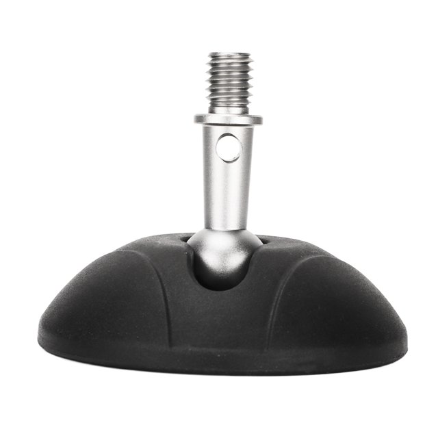 Pies De Monopie De Goma, Almohadilla De Pie De Monopie De Goma Diseño De Punto Saliente Rosca De 3/8 Pulgadas Para Reparación EOTVIA Tripod Foot Pad