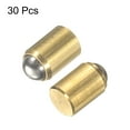 thumbnail image 3 of Uxcell 30pcs Ball Point Spring Plunger 3x4mm Brass No Step Ball Plunger, 3 of 5