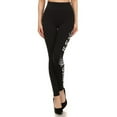thumbnail image 3 of Extra Soft Capri Leggings with High Wast, "New York", 3 of 5