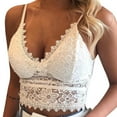 thumbnail image 2 of Aloohaidyvio Bra Women Vest Crop Wireless Bra Lingerie Sexy V-Neck Underwear Camisole, 2 of 5