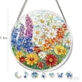 thumbnail image 3 of Acrylic Jigsaw Puzzle Suncatcher-Galactic Colorful Birds, Stained Glass Window Hanging, Home Decor Creative Mom Gifts, Birthday Gifts for Women,Wife, Sisters, Aunt, Besties 7.4in, 3 of 5
