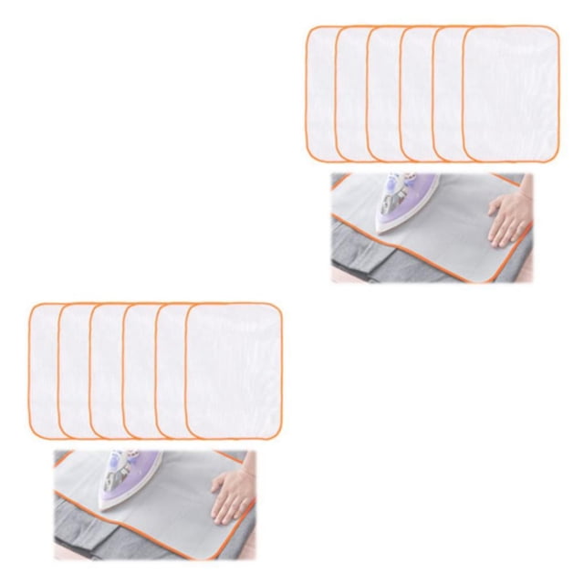 Langgg 6pack/lot Gentle And Efficient Cleaning With Protective Clothing Iron Mesh Protective Ironing Scorch 2Set