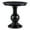 Black, variant on Pemberly Row Round Wood Accent Table Pedestal Base 26.5" High in Rustic Natural