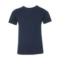 thumbnail image 1 of Next Level Youth Cotton Crew, XS, Midnight Navy, 1 of 3
