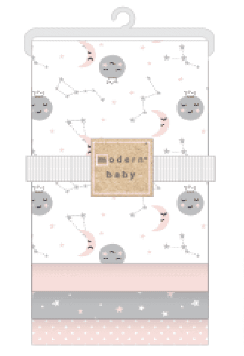 modern baby 4 pack receiving blankets
