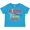 Turquoise, variant on School Mister 1st Grade Stud Boys Toddler T-Shirt