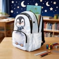 thumbnail image 3 of Yspwyqan Girls Backpack Set, Backpack Set for Girls Ages 8-15 with Lunch Box and Pencil Case, Cute Penguin Multiple Pockets Laptop Bags for Middle High School, 3 of 7