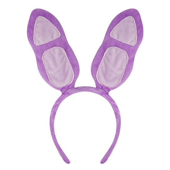 Furry Bear Ear Hairhoop Cartoon Plush Hairband Music Festival Headwear Face Washing Headband for Daily Use Formal Event