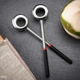 thumbnail image 3 of Coconut Opener, Stainless Steel Coconut Shell Opener, Food Safe Bottle Opener, 3 of 5