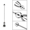 thumbnail image 2 of Egg Cracker Topper, Stainless Steel Egg Shell Opener, Separator Remover for All Size Egg, Gravity Assisted Easy Use Safety for Mess Free Cooking, Professional Quality Egg Cracking Kit, 2 of 5