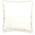 thumbnail image 2 of Nourison Shag Soft Ribbon Shag Ivory 20" x 20" Throw Pillow, 2 of 6
