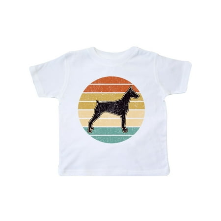 

Inktastic Doberman Dog Retro Sunset Gift Toddler Boy or Toddler Girl T-Shirt
