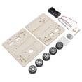 thumbnail image 1 of PENGXIANG Jouets STEM DIY Développement Intellectuel 3D Capacité de Manipulation Stimule l'Intérêt Modèle Électrique Voitures de Construction Sans Cruauté pour Enfants pour la Maison, 1 of 8