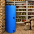 thumbnail image 6 of WaterPrepared 55 Gal Stackable Design Utility Water Tank, Blue (3 Pack), 6 of 7