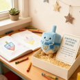 thumbnail image 3 of Hanukkah Emotional Support Plush, Handmade Dreidel and Gelt Stuffed Animals Adorable Gift Hanukkah Dreidel with Emotional Support Cards, Faith, Light, and Joy - in Every Hug(Dreidel), 3 of 6