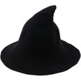 thumbnail image 1 of Sombreros de bruja de lana de punto para mujer, para Halloween, disfraces, cosplay y accesorios de disfraces diarios JAMW Sencillez, 1 of 5
