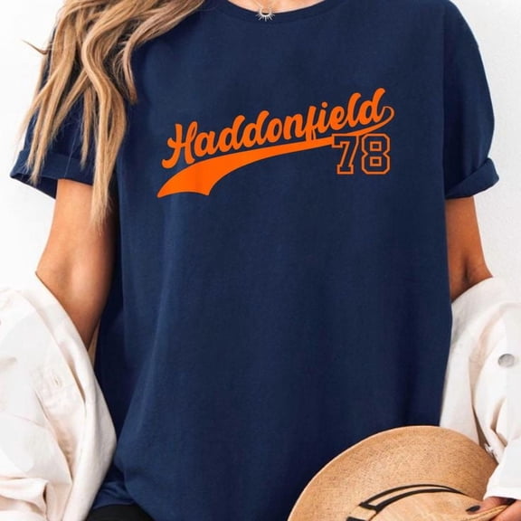 Haddonfield 78, Vintage Halloween 1978 Horror Movies T-Shirt, Men's And Women's Graphic Tee 100% Cotton by TBun, Full Sizes S-5XL