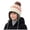Green, variant on mgoYE Kids Winter Beanie Hat with Ear Flaps, Knitted Pom Pom Design, Fleece Lined, Warm Winter Hat for Boys and Girls
