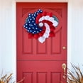 thumbnail image 3 of BNNG And Wreath Veterans Julys Day Front Of Decor For Wreath Door Fourth Patriotic Home Decor, 3 of 9