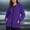 aaa_Purple, variant on Hipattires Womens Jackets Fall Jackets Casual Outerwear Hoodies Slanted Pockets Waterproof Rain Coat for Women Zip