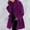Purple, variant on Uooqdmx Trench Coat Women Peacoat Womens Coat Winter Wool Coat Trench Jacket Warm Slim Long Overcoat Outwear Winter Coats for Women Black L