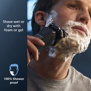 Philips Norelco Shaver 7200, Rechargeable Wet & Dry Electric Shaver with Senseiq Technology and Pop-Up Trimmer S7887/82